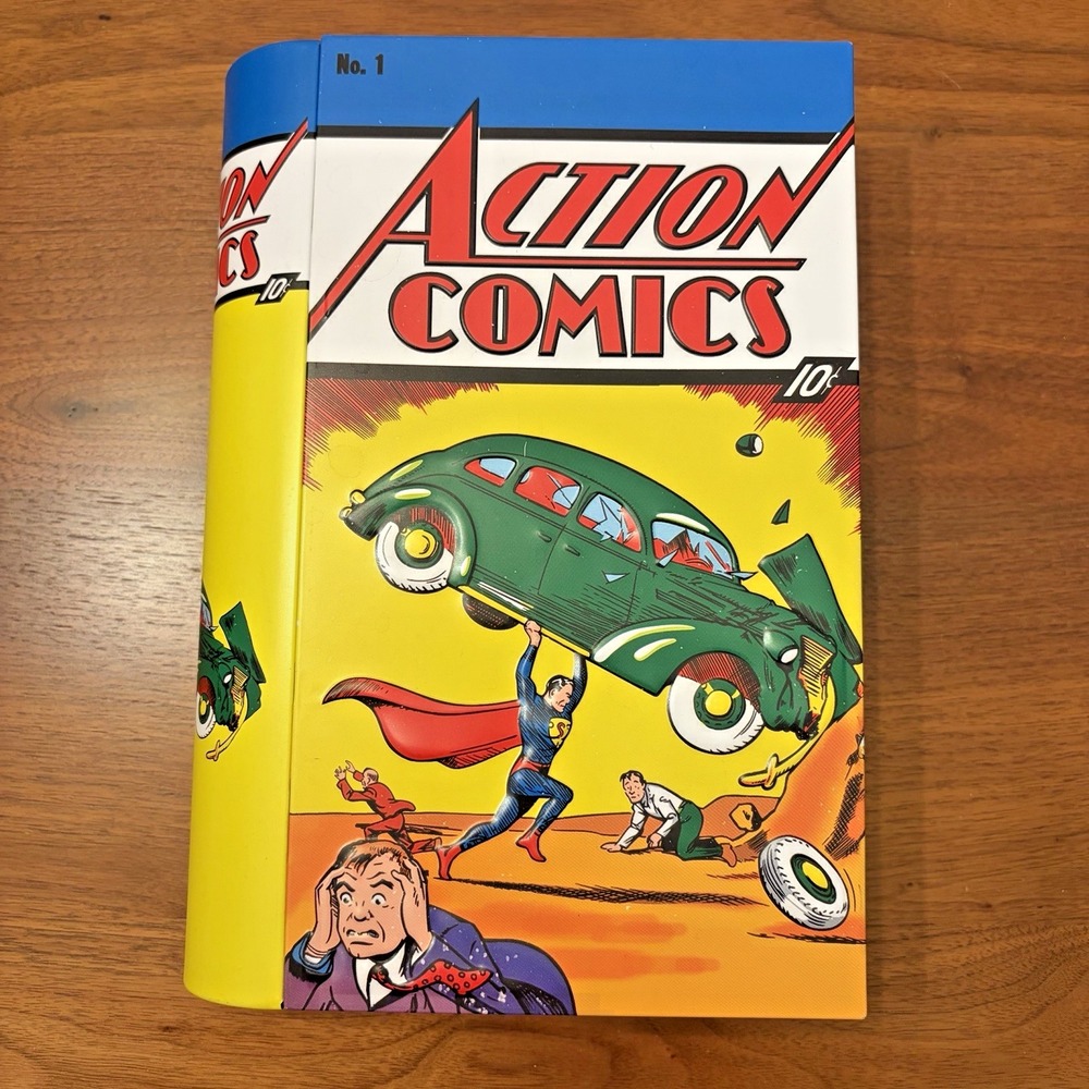DC Action Comics Superman 90th Anniversary AMC Popcorn Bucket Tin